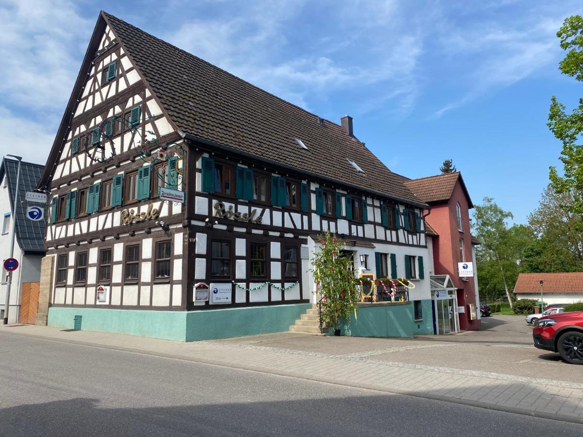 Hotel Gasthaus Roessle Bretzfeld Exterior foto